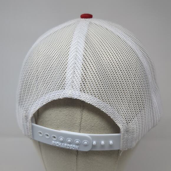 TRS Total Range Solutions Est. 2002 Trucker Hat Red OS Mesh Back Richardson - Picture 5 of 9